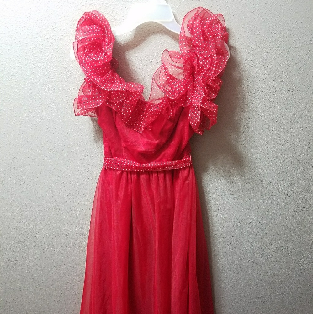 80's Vintage Prom dress size 6